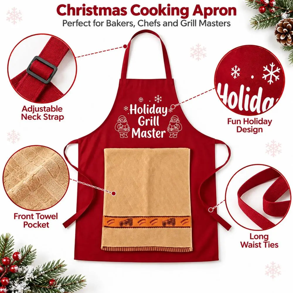 WillyApron™ Christmas Cooking Apron